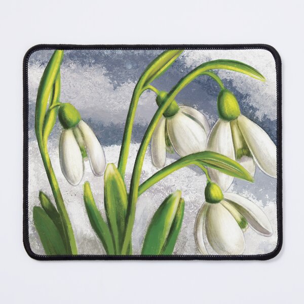 Item preview, "Snowdrops" designed and sold by solgasart.