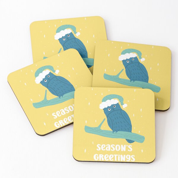 Item preview, Season's greetings -  Owls Greetings collection - YBG designed and sold by MaddaMom.