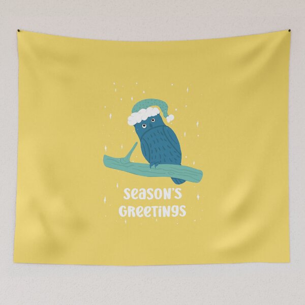 Item preview, Season's greetings -  Owls Greetings collection - YBG designed and sold by MaddaMom.