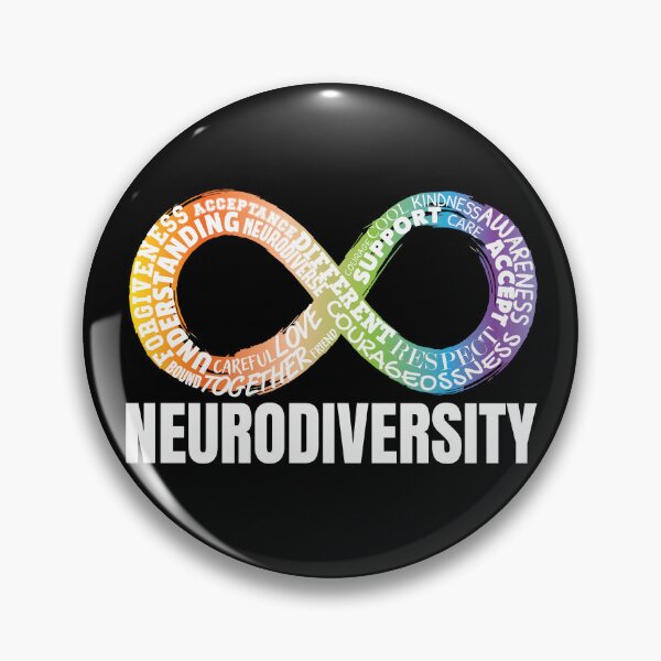 Artikelvorschau, Neurodiversity Infinity Symbol Spectrum Autism Awareness Gear entworfen und verkauft von DynamicDesign.