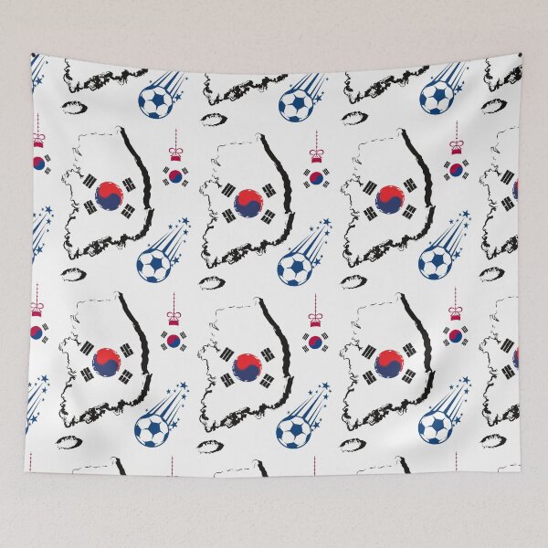 Item preview, South Korea Map Flag designed and sold by Tienda-Vane.