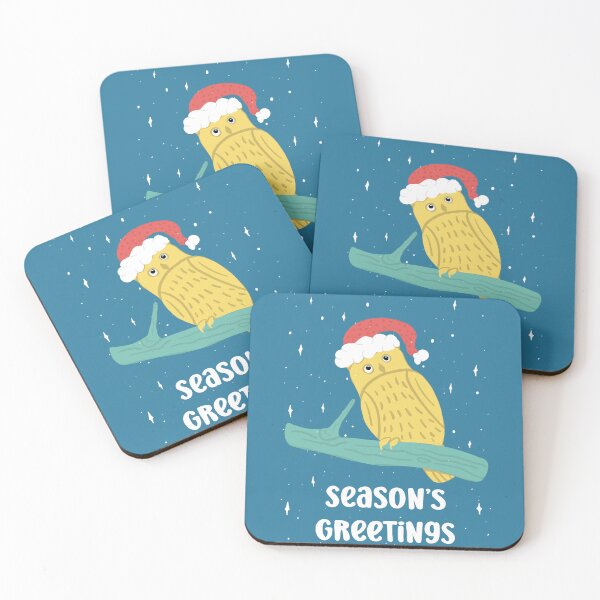 Item preview, Season's greetings -  Owls Greetings collection - BGRY designed and sold by MaddaMom.