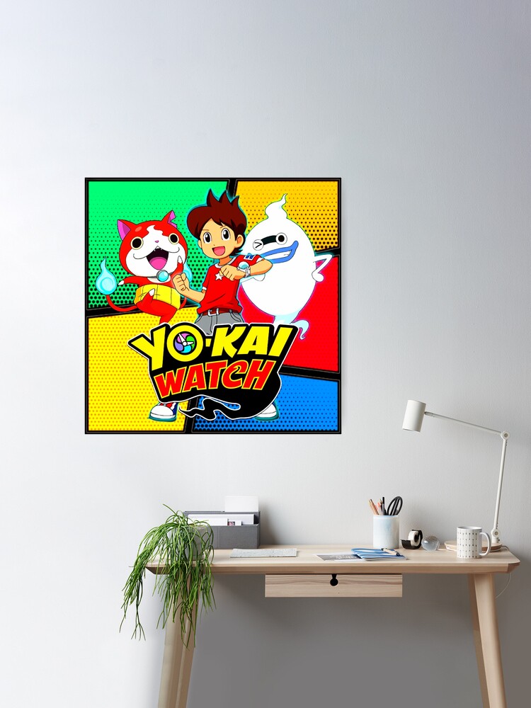 Home Decor Yo-Kai Watch - Manga Anime TV Show-Silk Art Poster Wall Sticker  Decoration Gift - AliExpress
