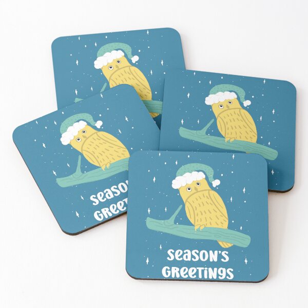Item preview, Season's greetings -  Owls Greetings collection - BYG designed and sold by MaddaMom.