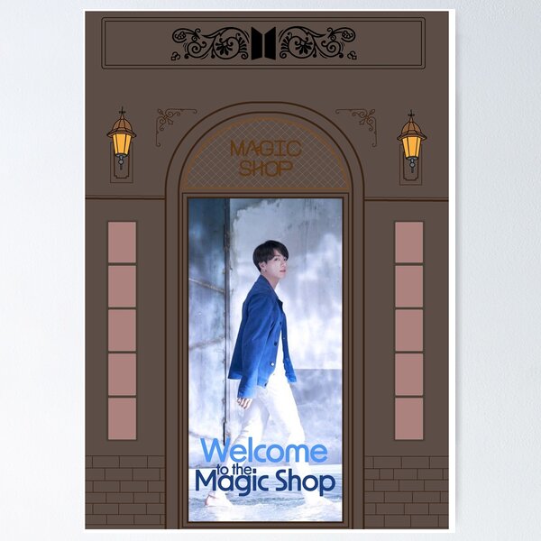 Bts Magic Shop Posters for Sale | Redbubble