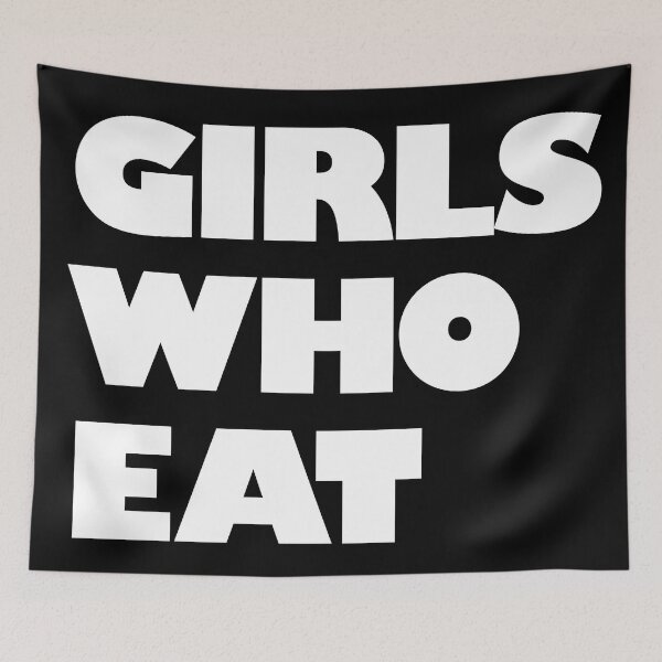 Item preview, Girls Who Eat Shirt | Dani Speegle designed and sold by Teeter-Totter.