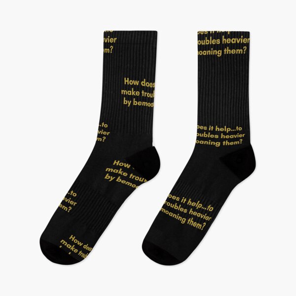 Item preview, How does it help…to make troubles heavier by bemoaning them. | Quote by Senece | Golden  designed and sold by Philosopherous.