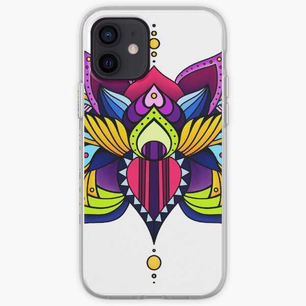 Aztec Lotus iPhone Soft Case
