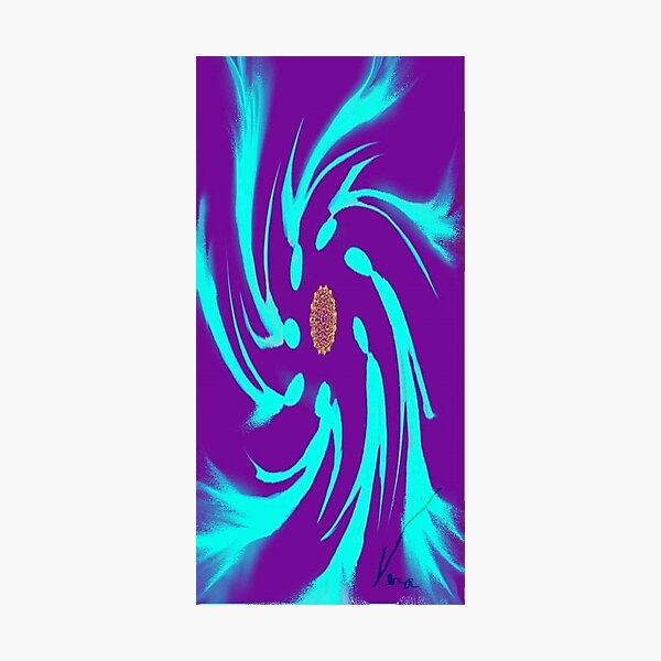 Vista previa del artículo con la obra «LOS SIETE SABIOS AZULES Y EL MONASTERIO DE AGARTHA», diseñado y vendido por Art7Dimension.