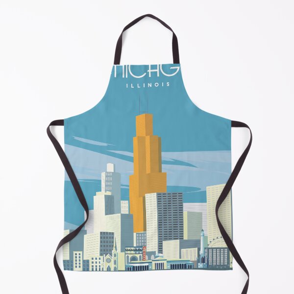 Item preview, Chicago illinois city poster chicago theater designed and sold by Arctic frame studio.