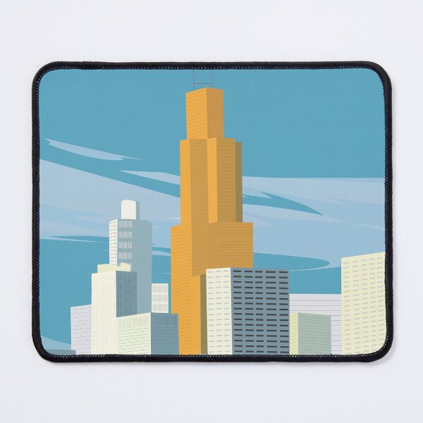 Item preview, Chicago illinois city poster chicago theater designed and sold by Arctic frame studio.