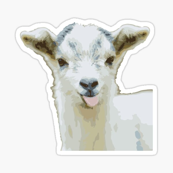 Item preview, Silly Goat Tongue designed and sold by Baesic Clothing Co..