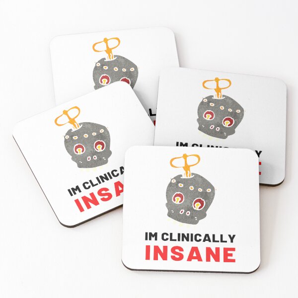 Item preview, Im clinically insane designed and sold by The Love Quill.