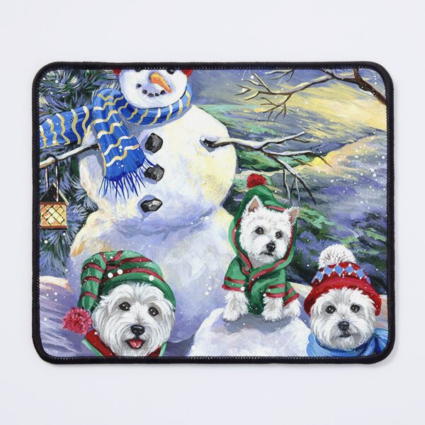 Item preview, Westie Christmas tree dog designed and sold by MONOKARYON.