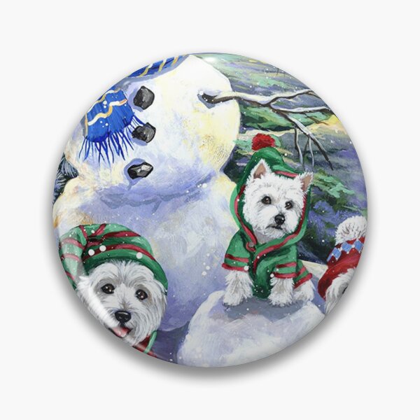 Item preview, Westie Christmas tree dog designed and sold by MONOKARYON.