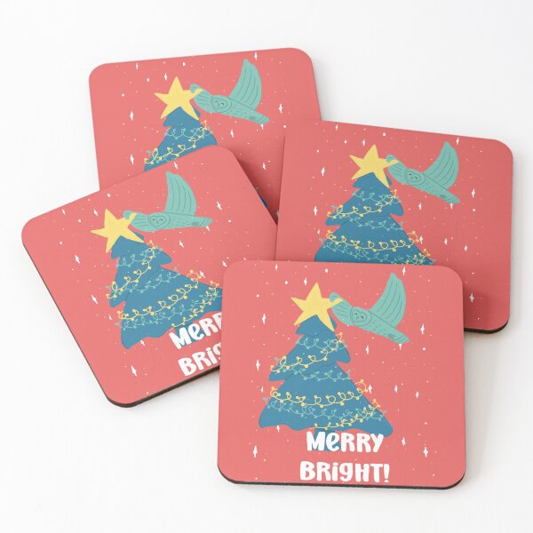 Item preview, Merry Bright Xmas Tree -  Owls Greetings collection - RBGY designed and sold by MaddaMom.