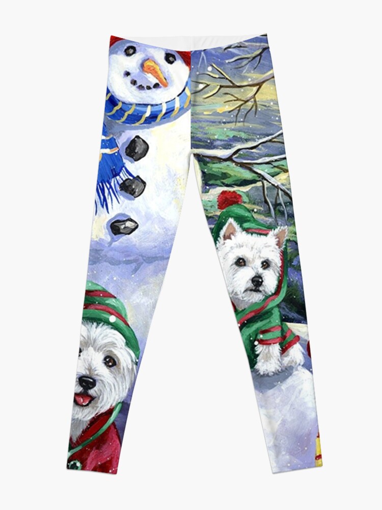 Dog christmas outlet leggings