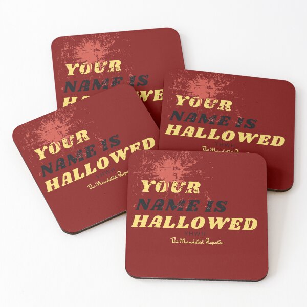 Item preview, Your Name is Hallowed  - Dark Red designed and sold by TheReporter1.