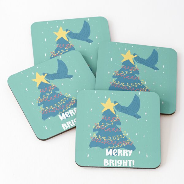 Item preview, Merry Bright Xmas Tree -  Owls Greetings collection - GBY designed and sold by MaddaMom.