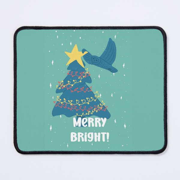 Item preview, Merry Bright Xmas Tree - Owls Greetings collection - GBY designed and sold by MaddaMom.
