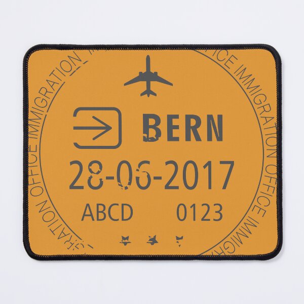 Item preview, Switzerland, Bern - Passport Stamp designed and sold by Sejmen.
