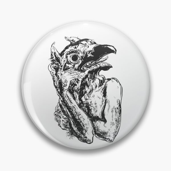 Item preview, Vintage Grotesque Creature designed and sold by Kattcatty.