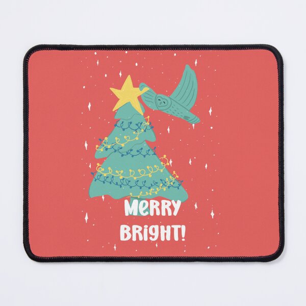 Item preview, Merry Bright Xmas Tree -  Owls Greetings collection - GBY designed and sold by MaddaMom.