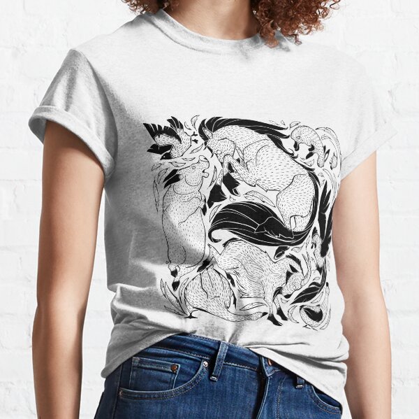 Farm Animals Brawl Classic T-Shirt