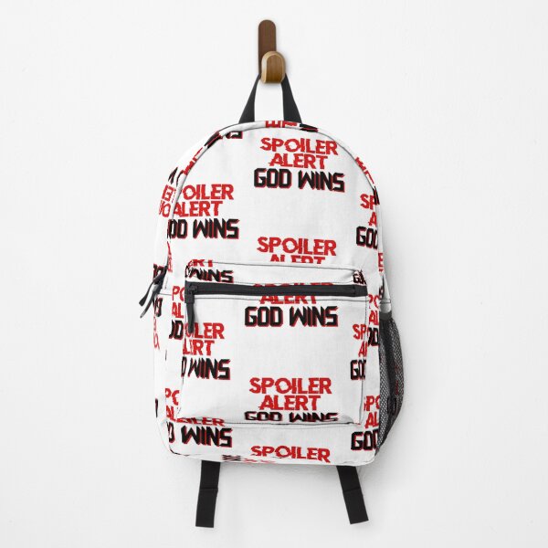 Item preview, Spoiler God Wins. Spoiler Alert God Wins designed and sold by CreacionsMeraki.