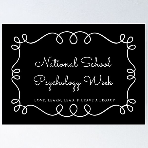 Item preview, National School Psychology Week Love, Learn, Lead, & Leave A Legacy designed and sold by HATABNA.
