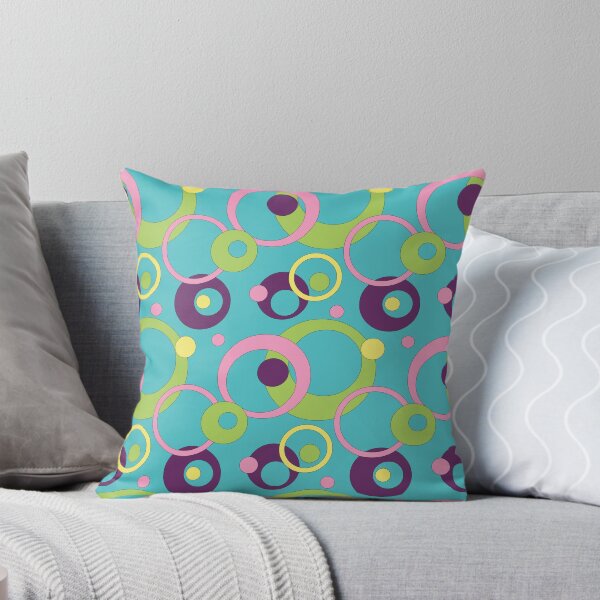 Item preview, Funky Blue Circles designed and sold by Valerie Bennett.