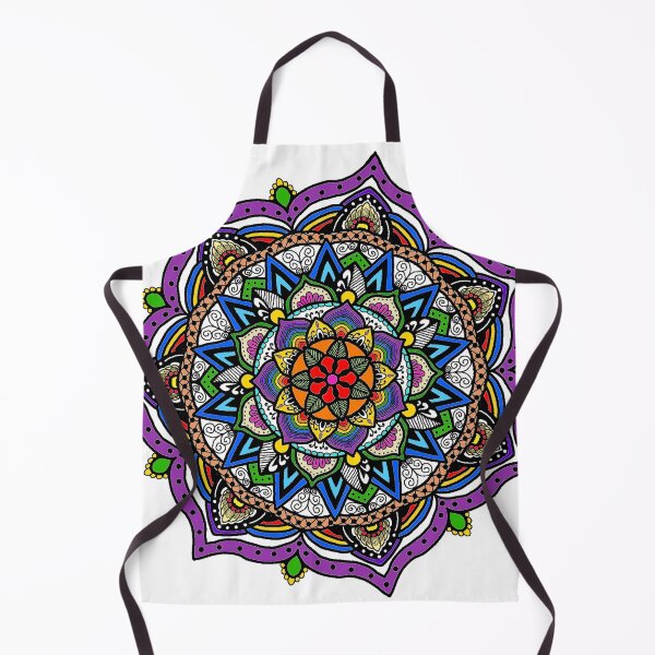 Item preview, Rainbow Mandala by Elise designed and sold by ElisianArts.