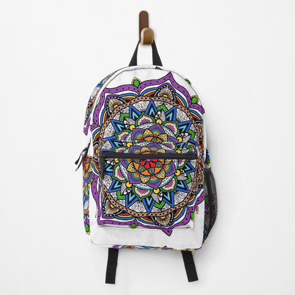 Item preview, Rainbow Mandala by Elise designed and sold by ElisianArts.