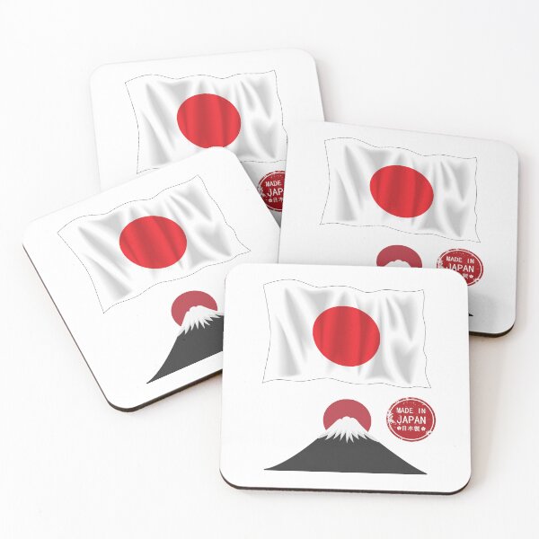 Item preview, Japan Map Flag designed and sold by Tienda-Vane.