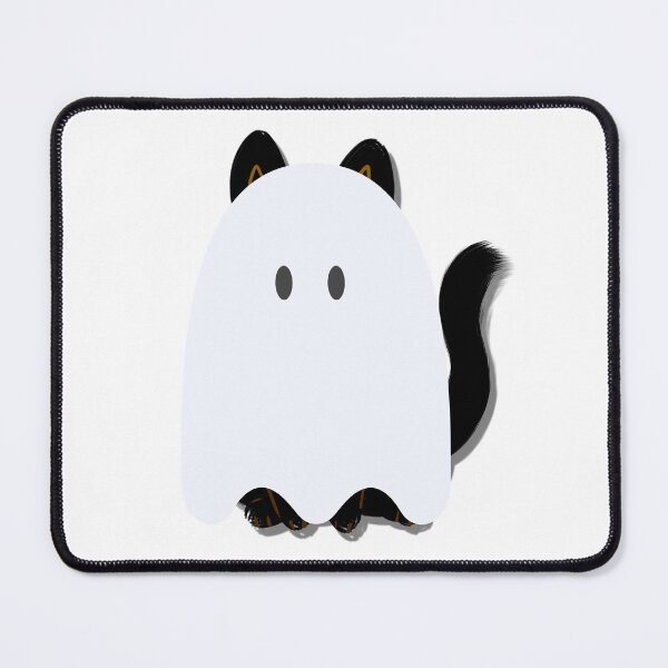 Item preview, Spooky Ghost Cat designed and sold by ArtistVenus.