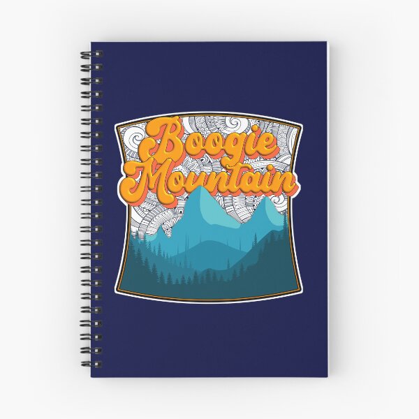 Item preview, Boogie Mountain Camping Badge for Overlanders, Offroaders, Boondockers, Skiers, Hikers, Backpackers, Campers, Kayakers, Gift Sticker designed and sold by Mount-Molehill.