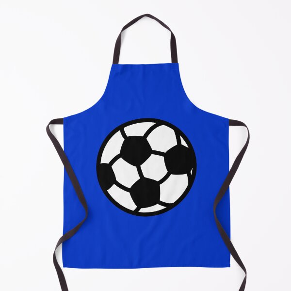 Item preview, Soccer Ball with Blue Background Design designed and sold by beccaveedesigns.