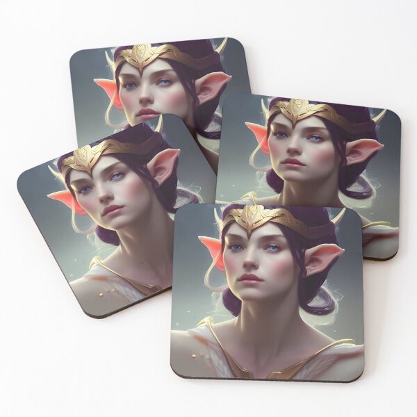 Item preview, Cute Fantasy Elf Maiden Purple designed and sold by Eliteijr.