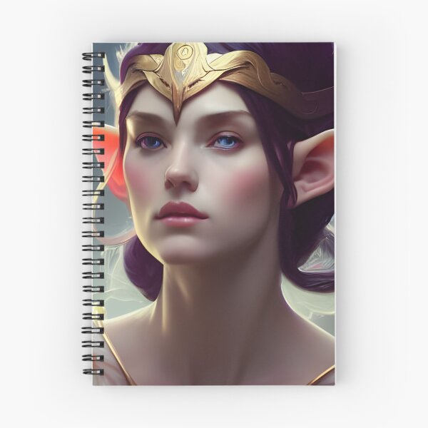 Item preview, Cute Fantasy Elf Maiden Purple designed and sold by Eliteijr.