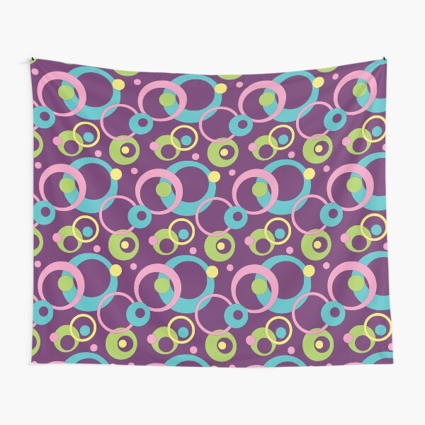 Item preview, Funky Purple Circles designed and sold by Valerie Bennett.