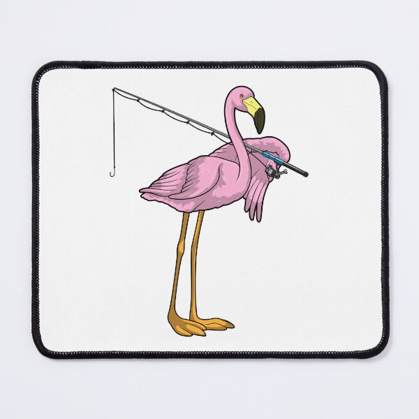 Item preview, Flamingo Angler Fishing rod Fishing designed and sold by Snabdesign84.