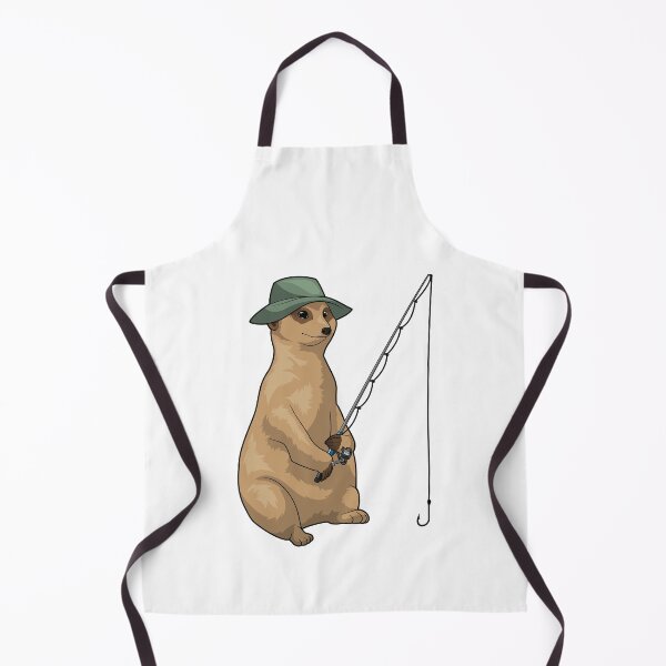 Item preview, Meerkat Angler Fishing rod Fishing designed and sold by Snabdesign84.