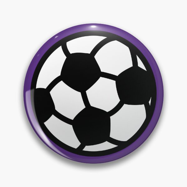 Item preview, Soccer Ball with Purple Background Design designed and sold by beccaveedesigns.