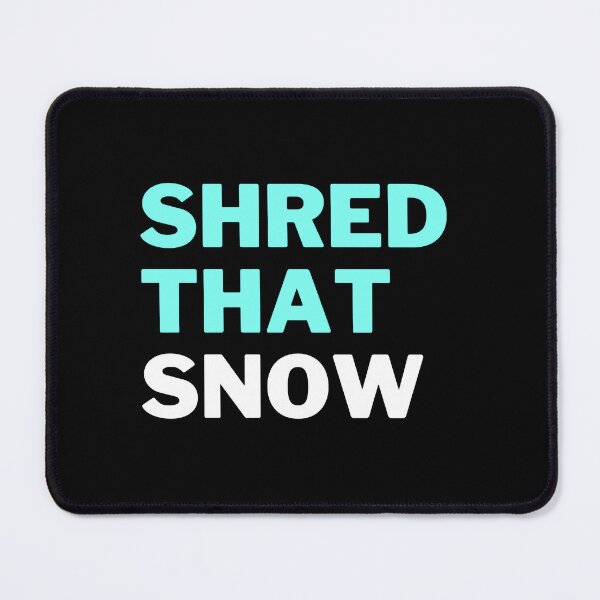 Item preview, Shred that snow (black) designed and sold by zav2001.