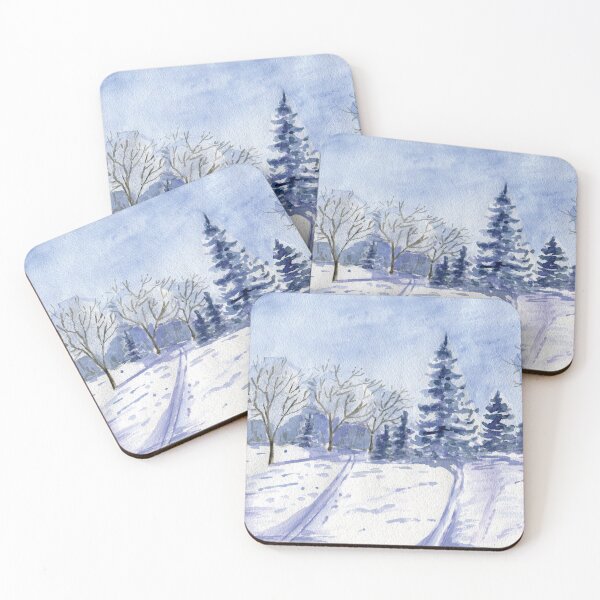 Item preview, "Winter Forest" designed and sold by solgasart.