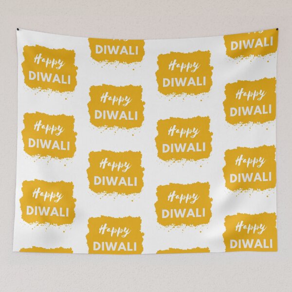 Item preview, Happy Diwali Quote designed and sold by Fufustyle.