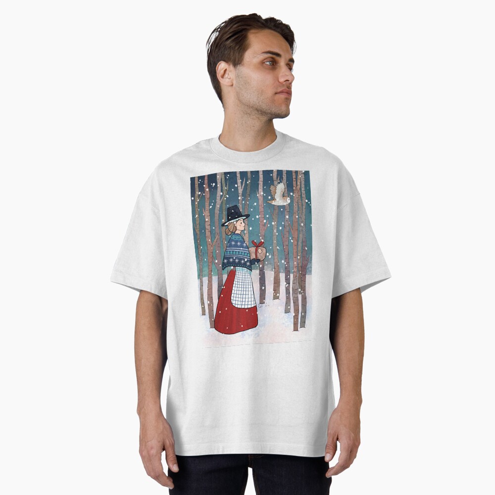 Welsh lady Christmas Nadolig Cymraeg “Blodeuwedd”