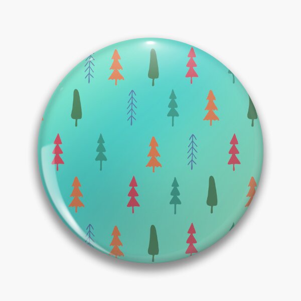 Item preview, Turquoise christmas tree pattern designed and sold by reka88.