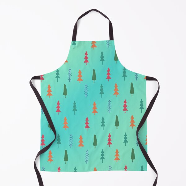Item preview, Turquoise christmas tree pattern designed and sold by reka88.