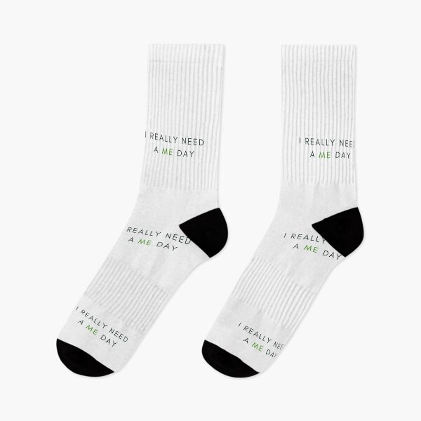 Item preview, I really need a Me day (white, green)  designed and sold by zav2001.